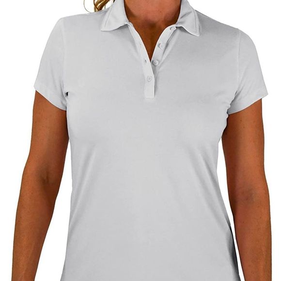 Columbia Grey Short Sleeve Polo - Picture 1 of 6